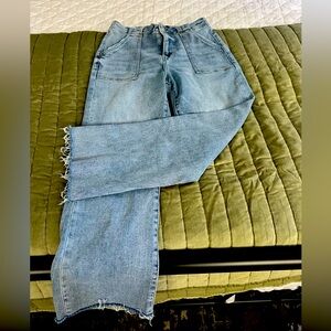 Risen Rosie Ankle Flare Jeans - size 26